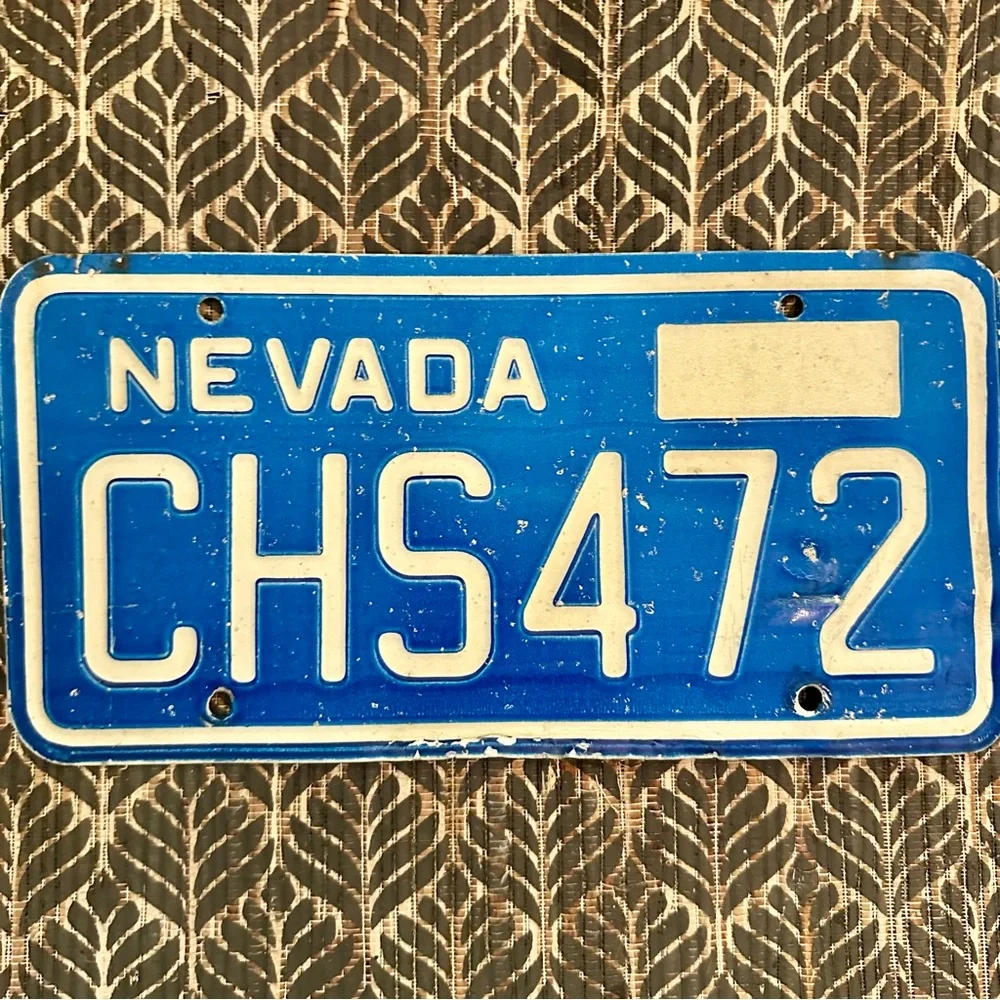Nevada License Plate